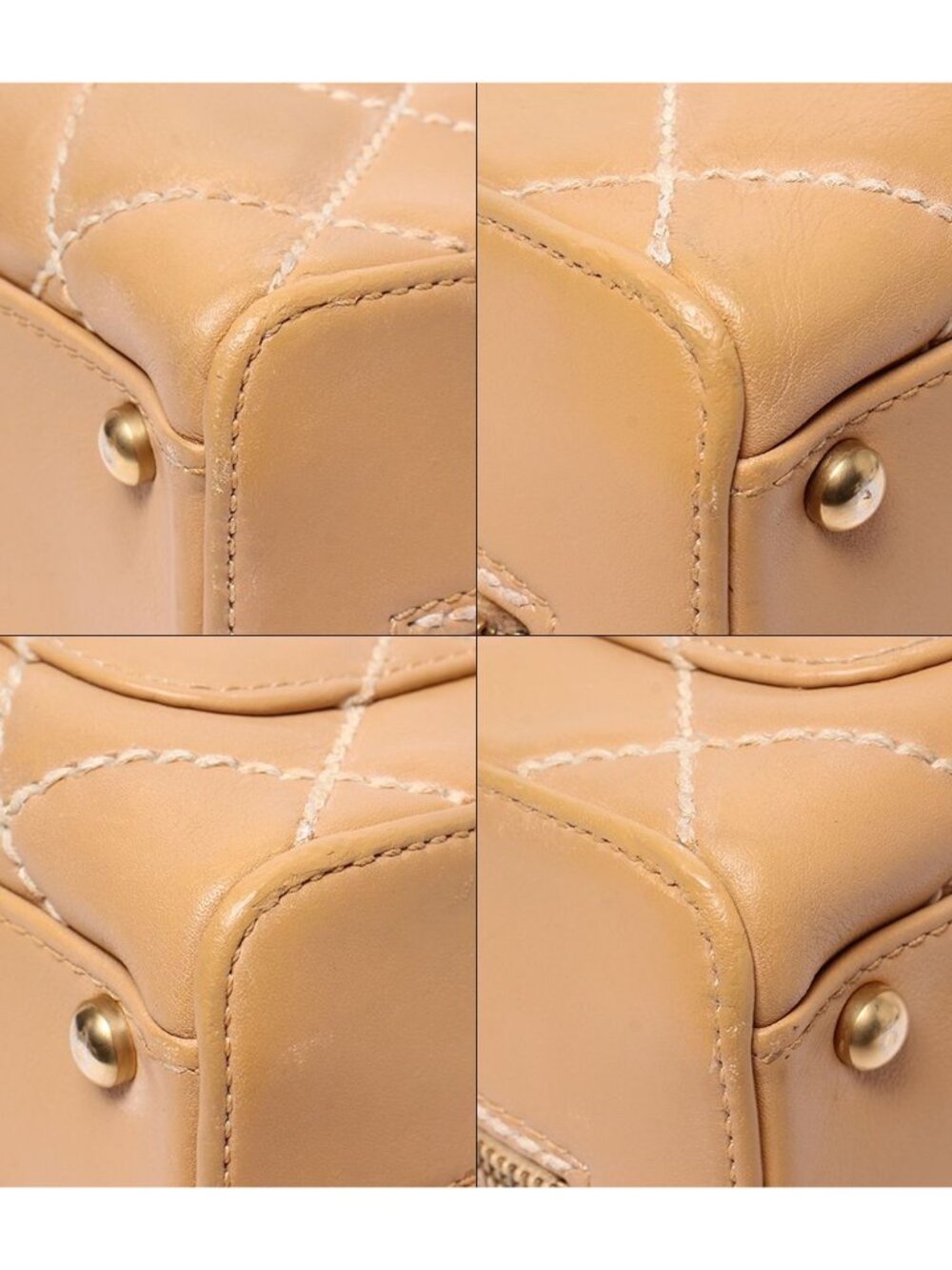 Chanel Handbag Gold Wild Stitch - Picture 5 of 10